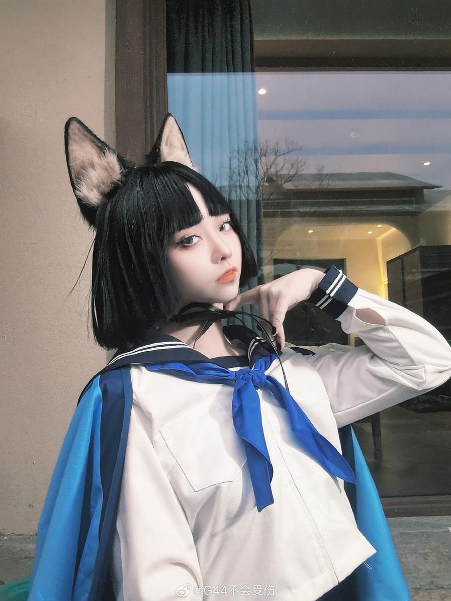 仿佛走出画面的coser！g44不会受伤翠雀媚的最美摄影作品赏析
