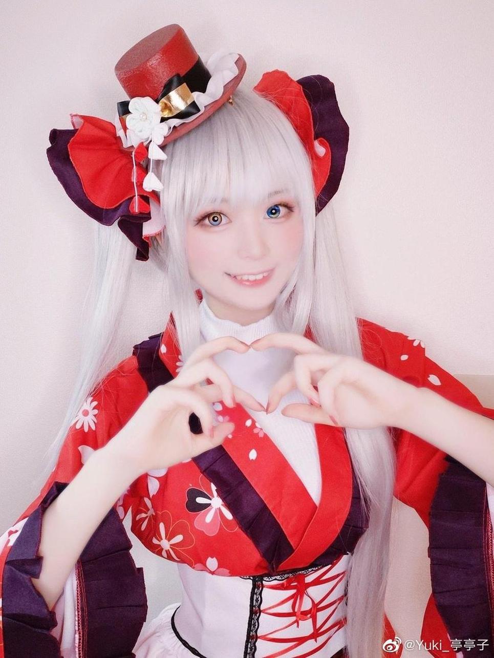 感性唯美的yuki亭亭子美图，一览无余的绝美造型