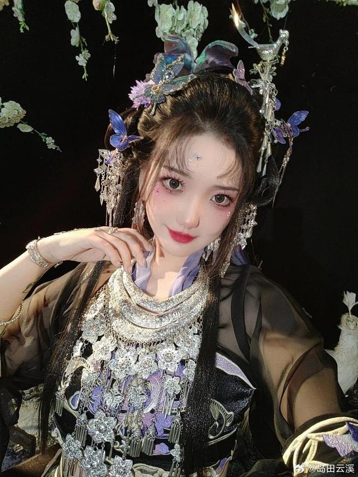 摄影合集：尽情展现优美旗袍，云溪溪旗袍百合cos精选