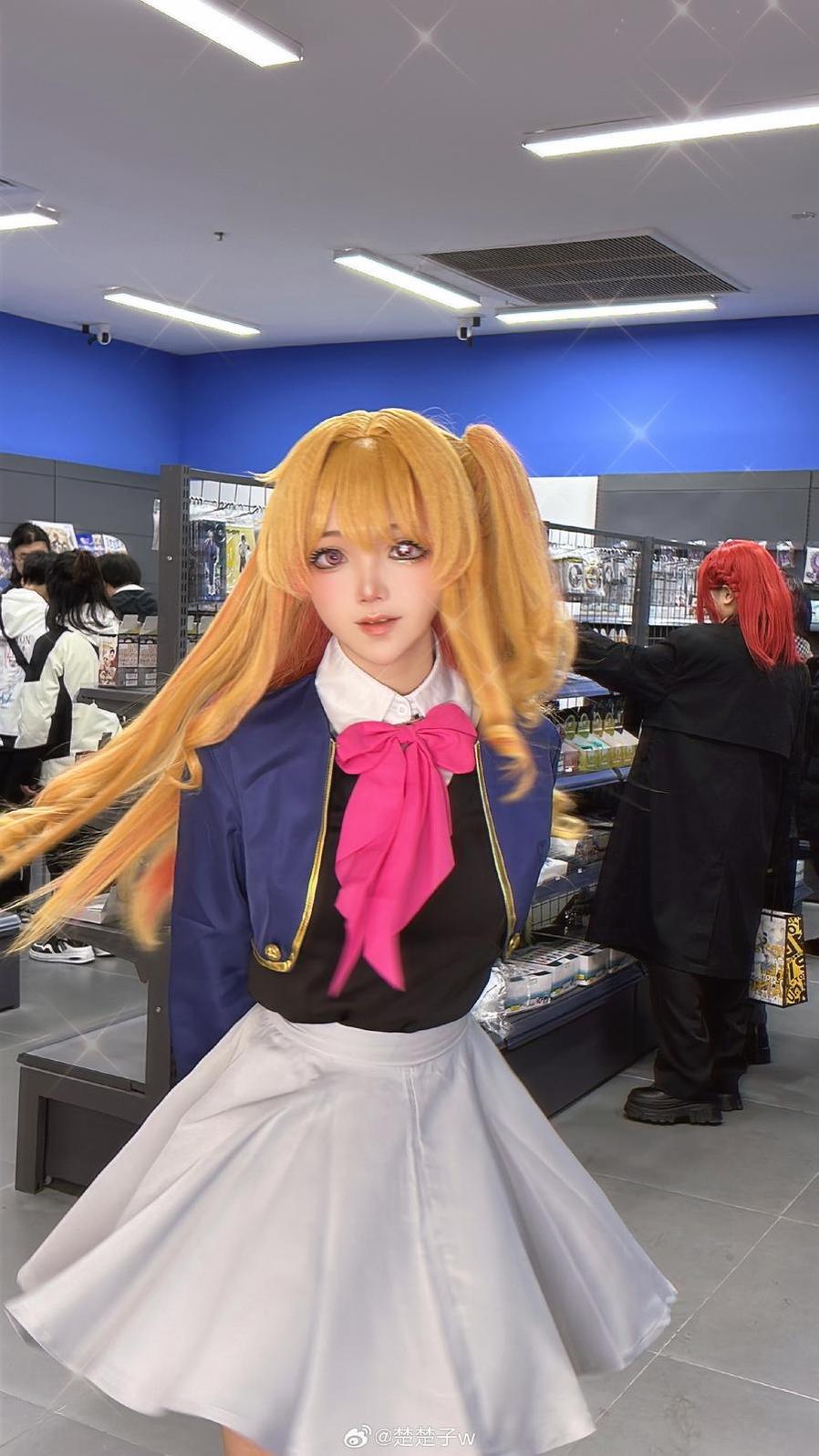 令人惊叹的摄影技巧！楚楚子是谁的COSPLAY照片全都是原图哦