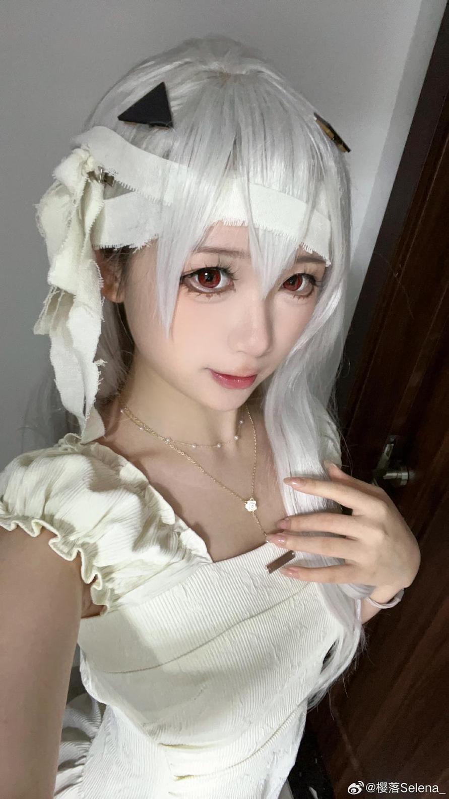 路易九世旗袍cos合集，樱落酱诠释古典美