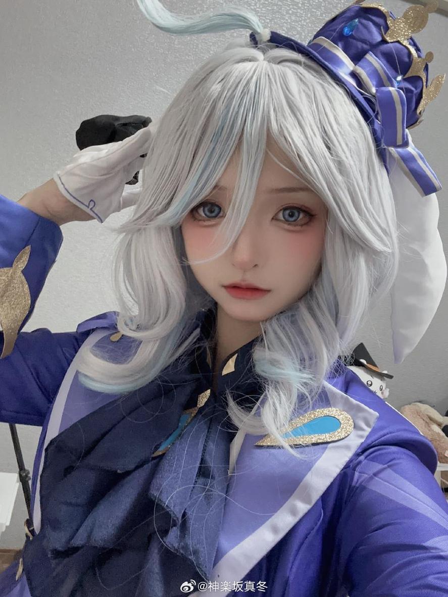 神乐坂真冬放课后，原图分享美到心坎