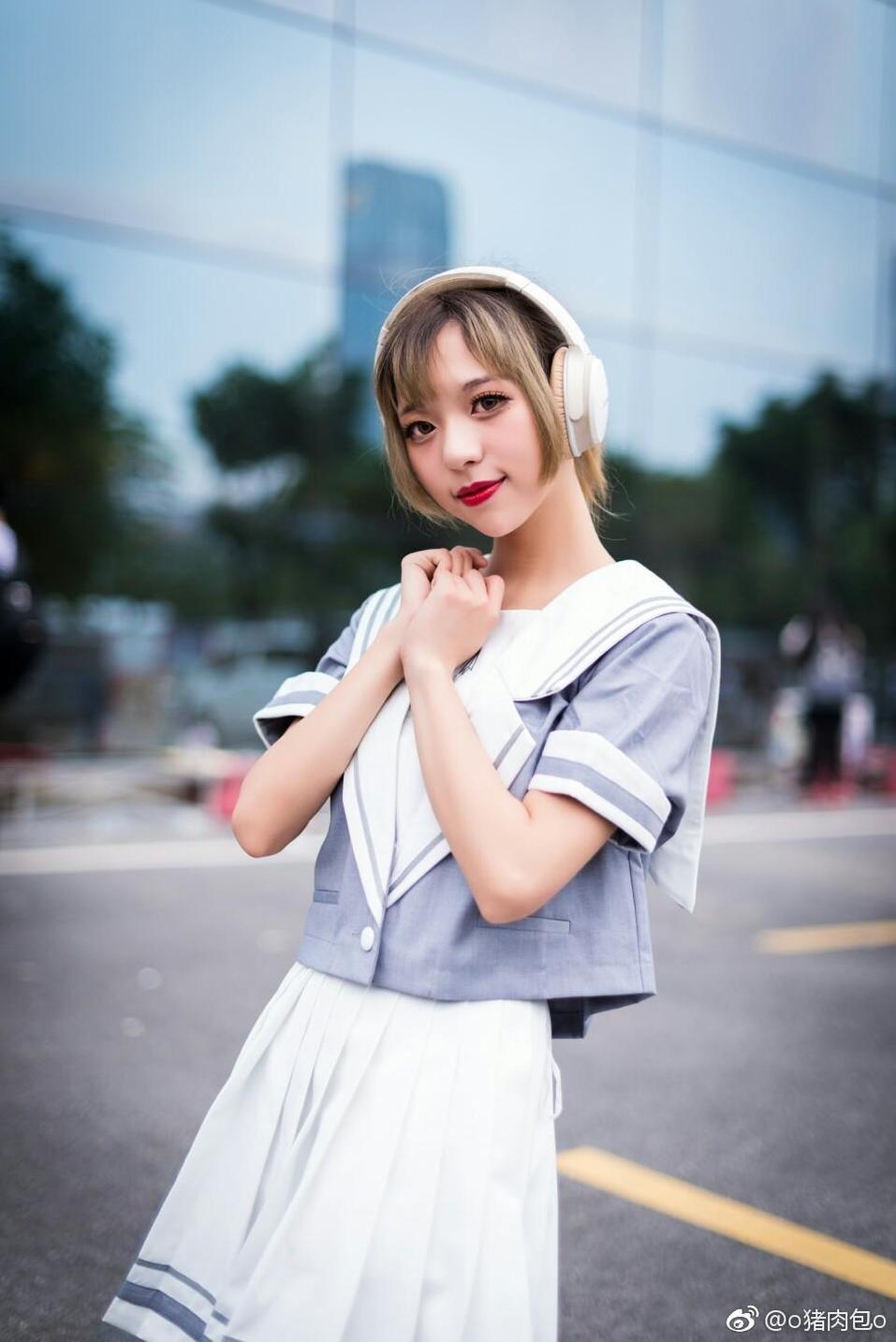 绝美cos作品分享：舞小喵玉藻前图片