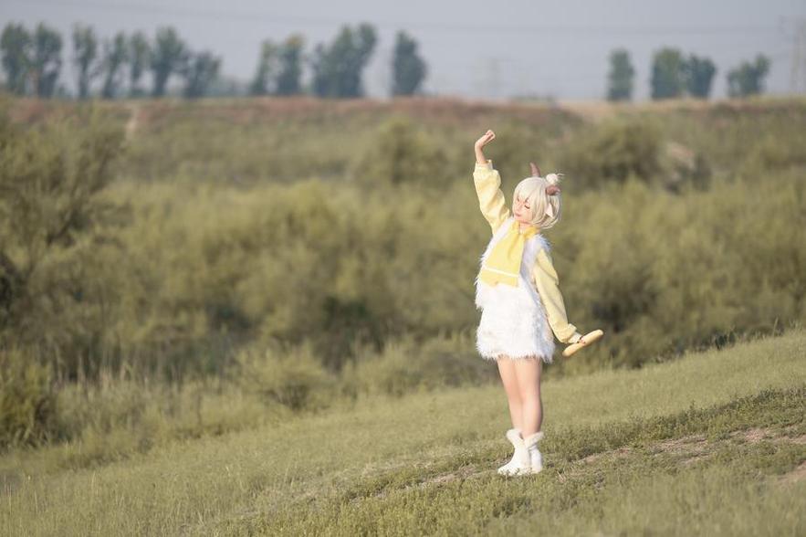 蠢沫沫图包精选：闪耀星空cosplay，畅游银河的美好时刻