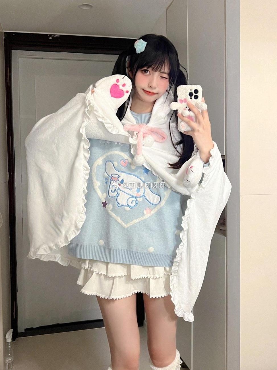 收藏必备！超好看的西呱呀呀呀日系少女cos图包，省钱又省力