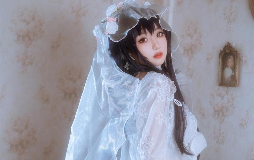 专业摄影师为“鬼畜瑶在不在w修女”拍摄美图。
