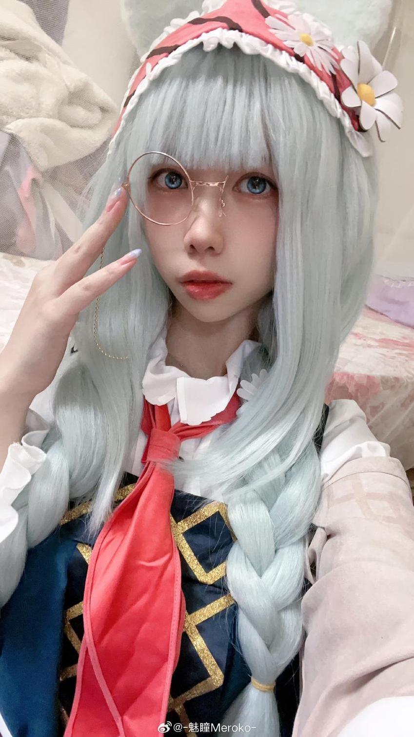 魅瞳meroko信浓cosplay技巧之高：每个细节都惊人